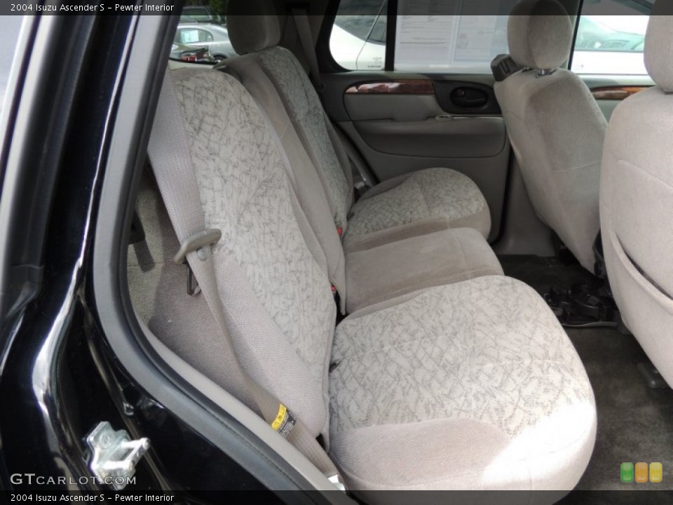 Pewter Interior Rear Seat for the 2004 Isuzu Ascender S #80079145