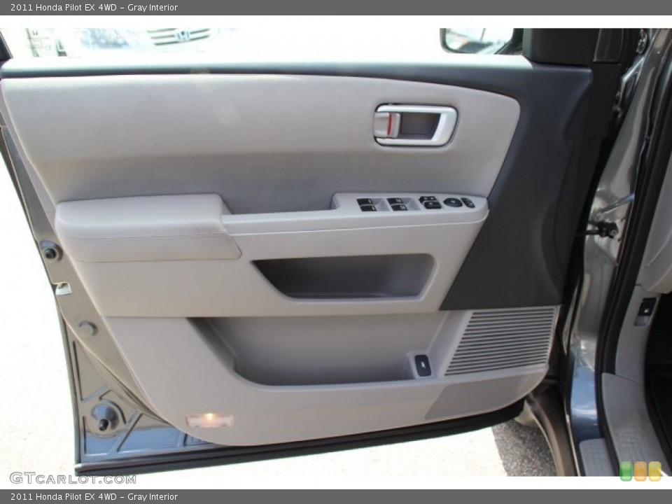 Gray Interior Door Panel for the 2011 Honda Pilot EX 4WD #80079879