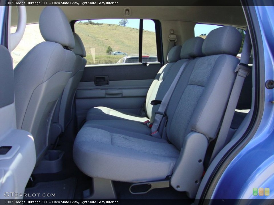Dark Slate Gray/Light Slate Gray Interior Rear Seat for the 2007 Dodge Durango SXT #80080091