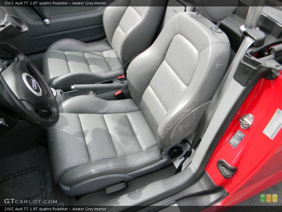 Aviator Grey Interior Photo for the 2002 Audi TT 1.8T quattro Roadster #80082256