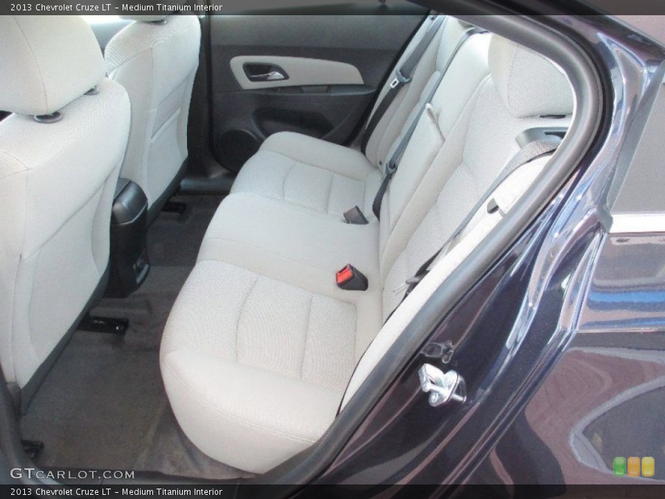 Medium Titanium Interior Rear Seat for the 2013 Chevrolet Cruze LT #80085875