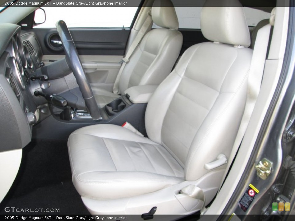 Dark Slate Gray/Light Graystone Interior Front Seat for the 2005 Dodge Magnum SXT #80086761