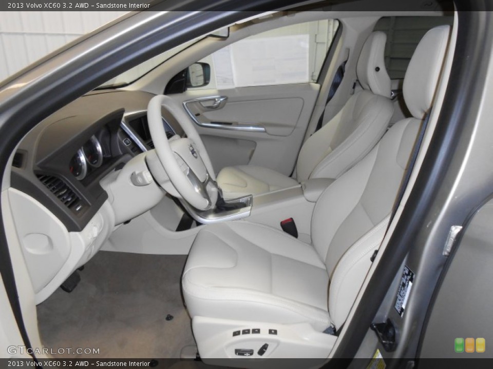 Sandstone Interior Photo for the 2013 Volvo XC60 3.2 AWD #80086890