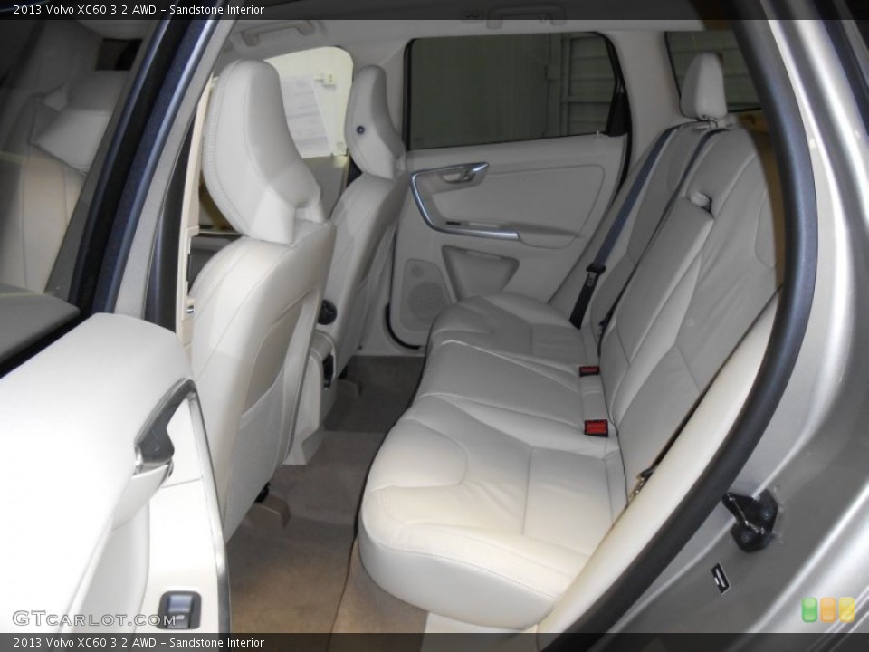Sandstone Interior Rear Seat for the 2013 Volvo XC60 3.2 AWD #80086940