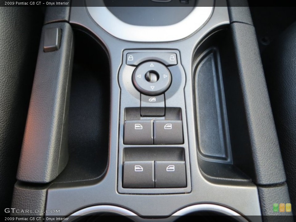 Onyx Interior Controls for the 2009 Pontiac G8 GT #80086969