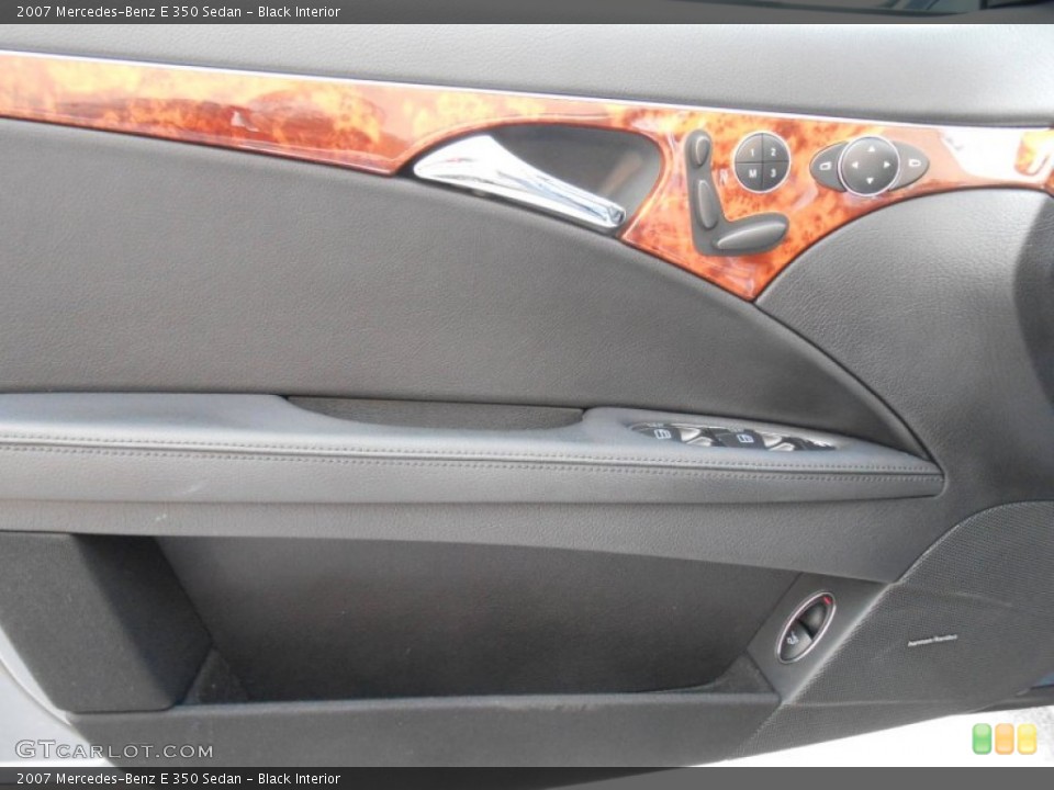 Black Interior Door Panel for the 2007 Mercedes-Benz E 350 Sedan #80088675