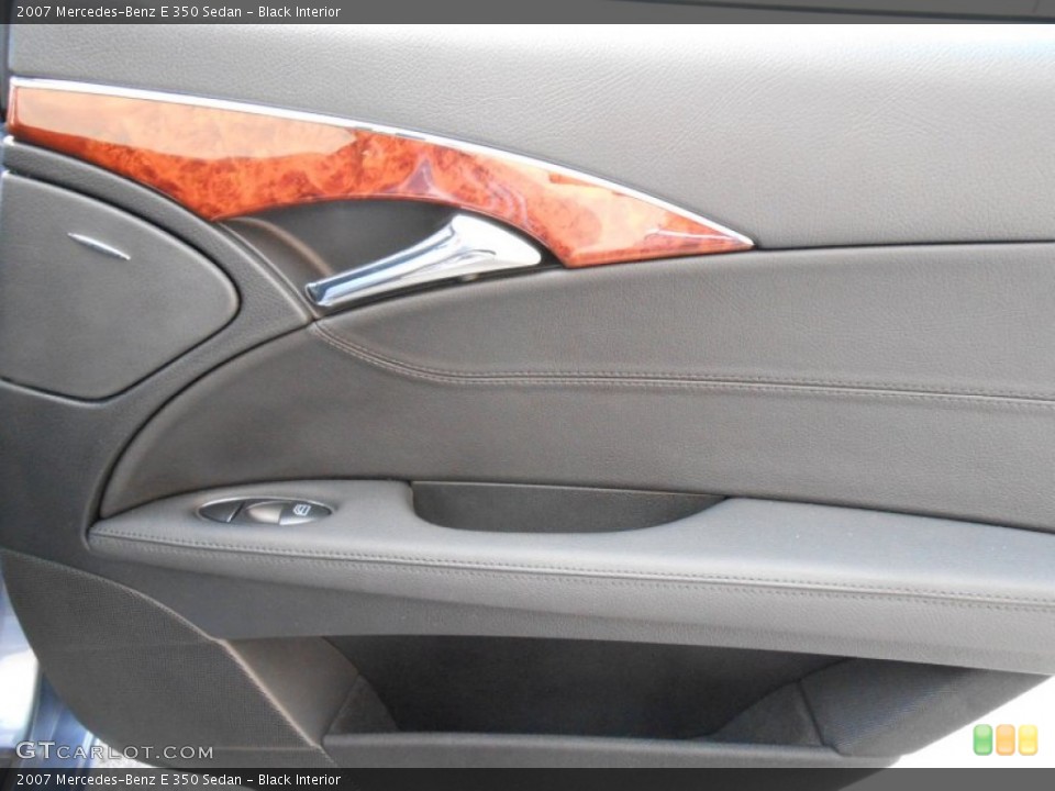 Black Interior Door Panel for the 2007 Mercedes-Benz E 350 Sedan #80088804