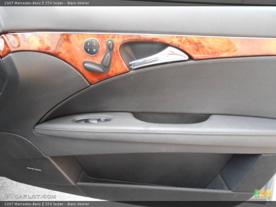 Black Interior Door Panel for the 2007 Mercedes-Benz E 350 Sedan #80088818