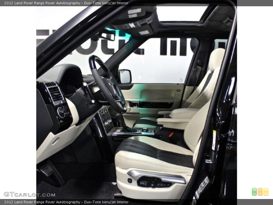 Duo-Tone Ivory/Jet Interior Photo for the 2012 Land Rover Range Rover Autobiography #80091103