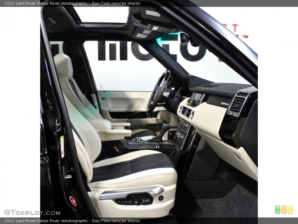 Duo-Tone Ivory/Jet Interior Photo for the 2012 Land Rover Range Rover Autobiography #80091118
