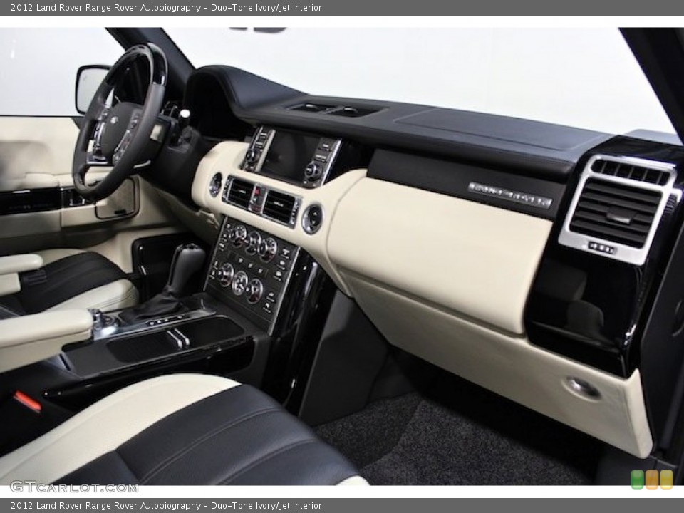 Duo-Tone Ivory/Jet Interior Dashboard for the 2012 Land Rover Range Rover Autobiography #80091244