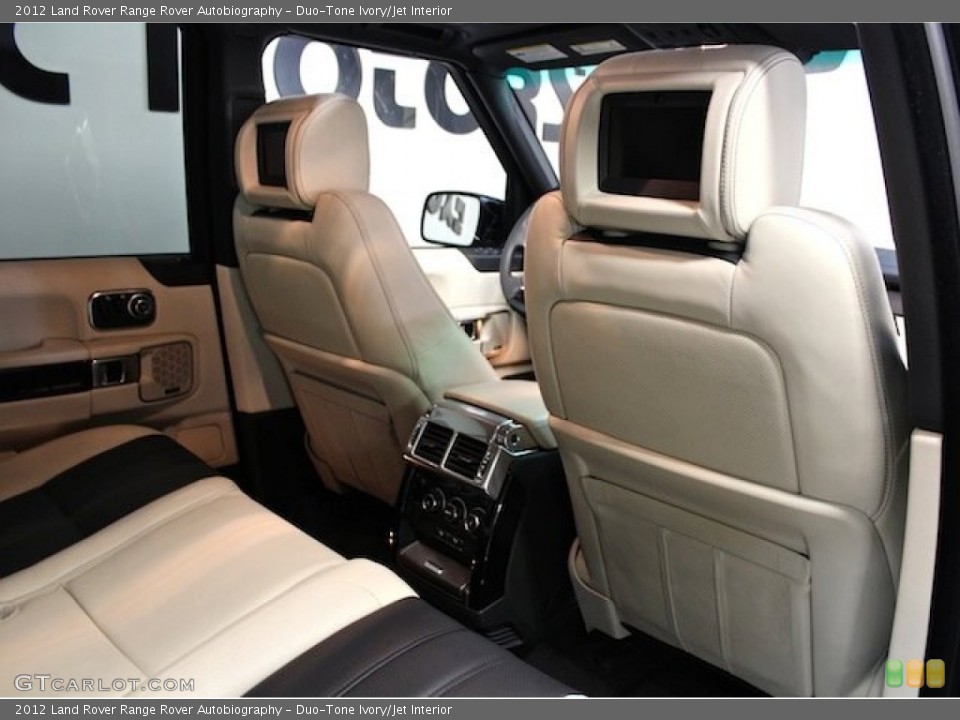 Duo-Tone Ivory/Jet Interior Entertainment System for the 2012 Land Rover Range Rover Autobiography #80091511