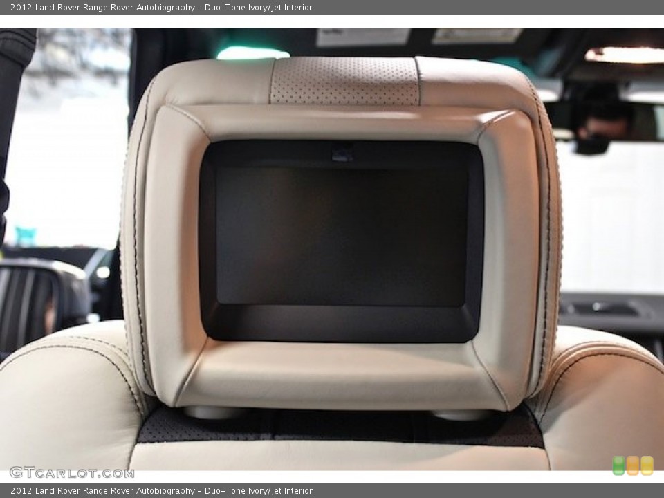 Duo-Tone Ivory/Jet Interior Entertainment System for the 2012 Land Rover Range Rover Autobiography #80091527