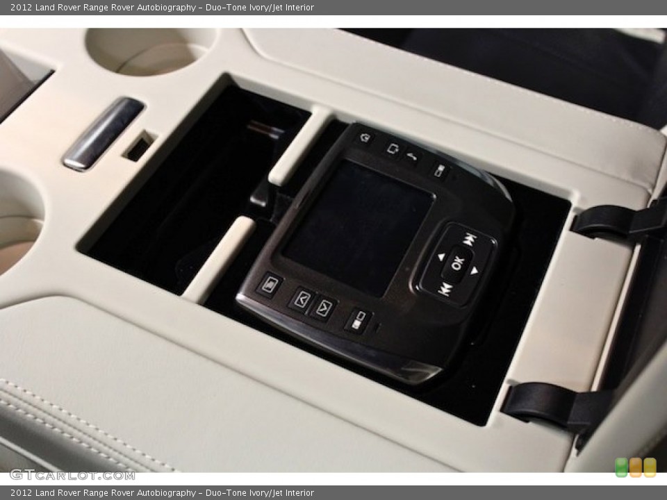 Duo-Tone Ivory/Jet Interior Controls for the 2012 Land Rover Range Rover Autobiography #80091565
