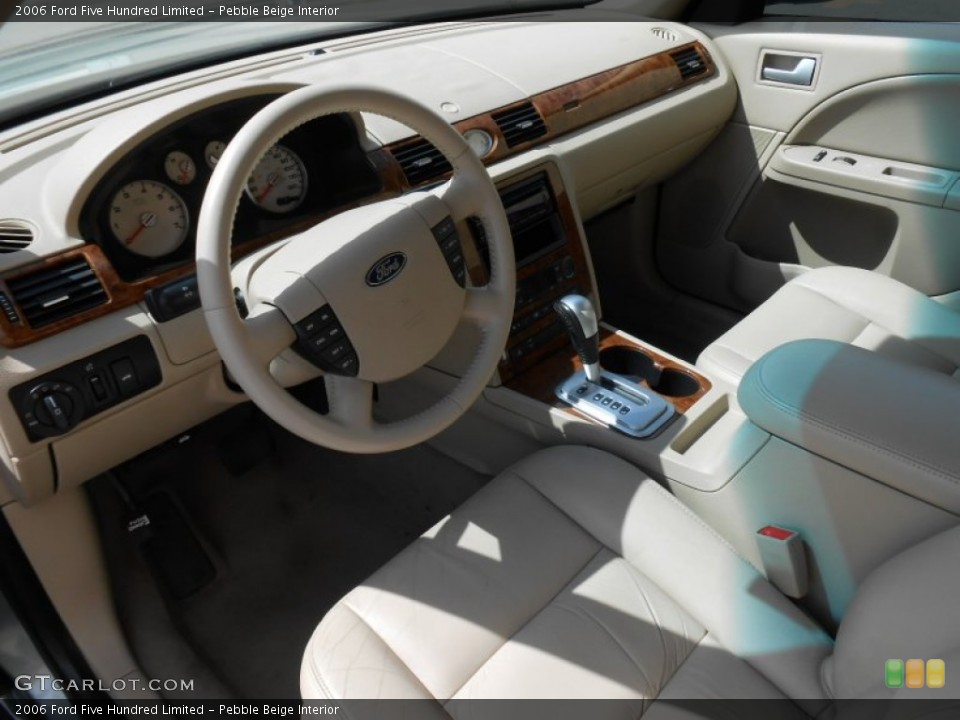 Pebble Beige Interior Prime Interior for the 2006 Ford Five Hundred Limited #80091631