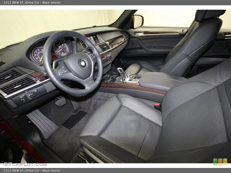 Black Interior Photo for the 2013 BMW X5 xDrive 50i #80094688
