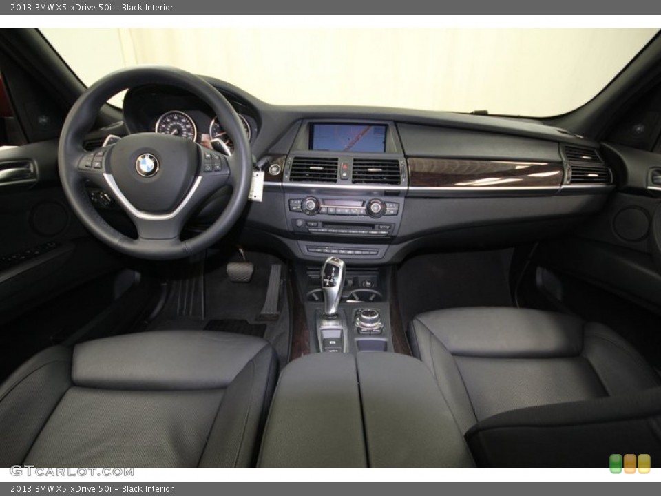Black Interior Dashboard for the 2013 BMW X5 xDrive 50i #80094706