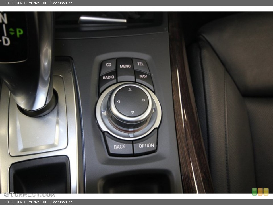 Black Interior Controls for the 2013 BMW X5 xDrive 50i #80095053
