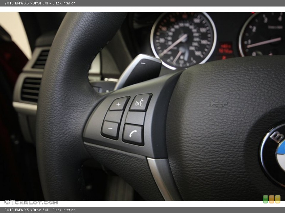 Black Interior Controls for the 2013 BMW X5 xDrive 50i #80095114