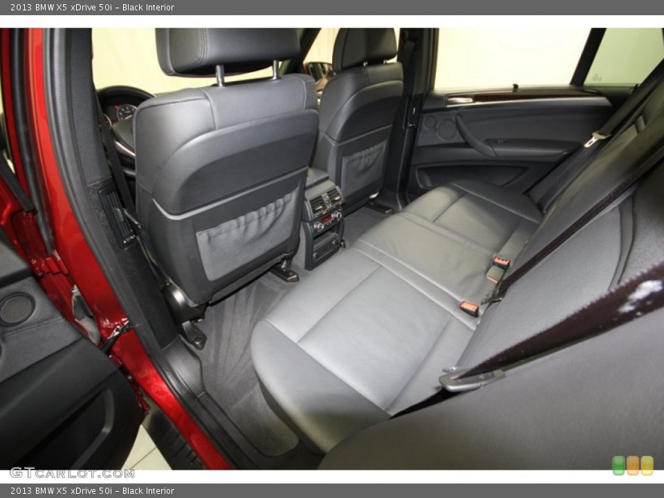 Black Interior Rear Seat for the 2013 BMW X5 xDrive 50i #80095165