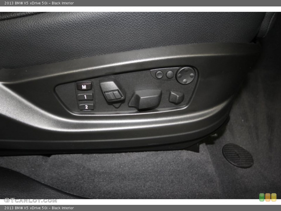 Black Interior Controls for the 2013 BMW X5 xDrive 50i #80095339