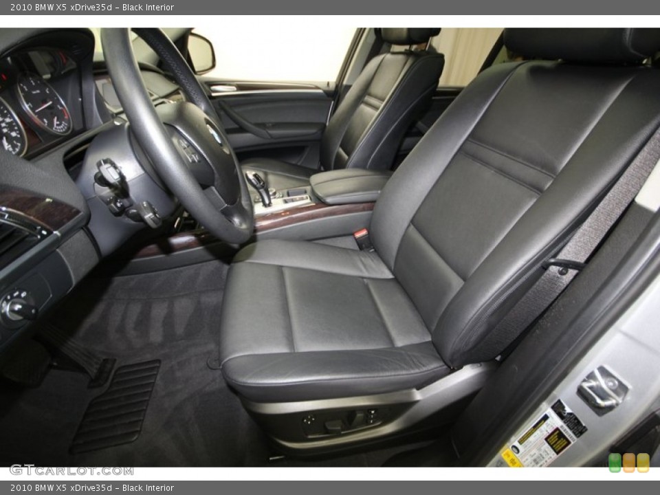 Black Interior Photo for the 2010 BMW X5 xDrive35d #80097919