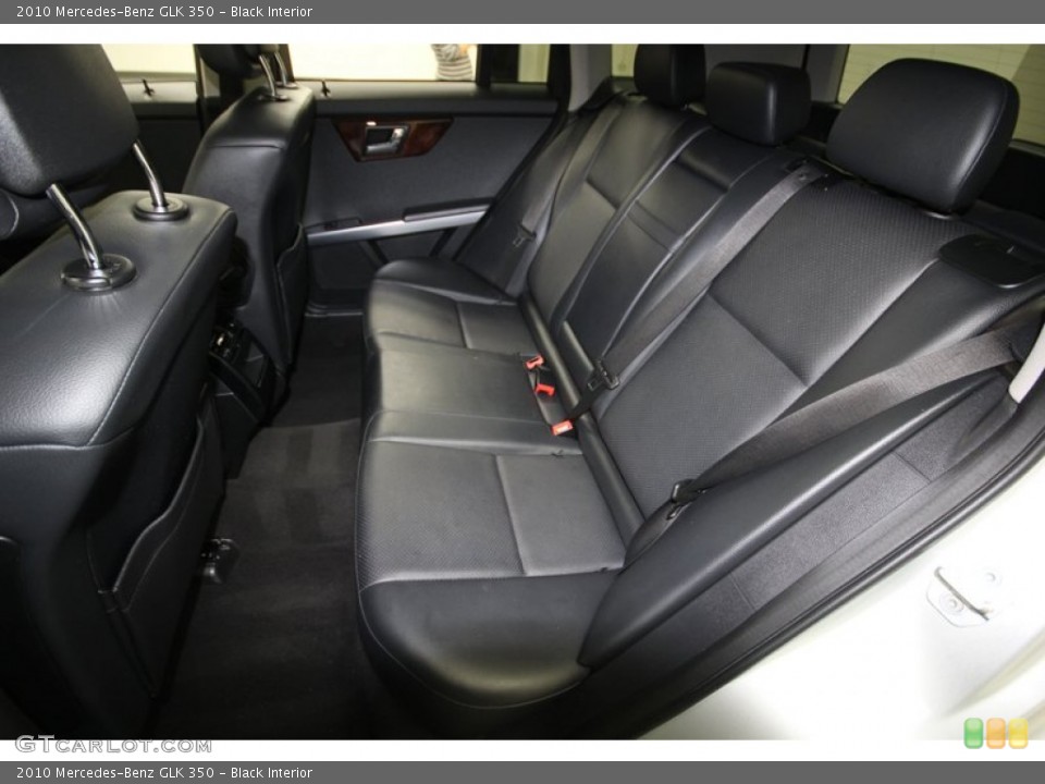 Black Interior Rear Seat for the 2010 Mercedes-Benz GLK 350 #80098930