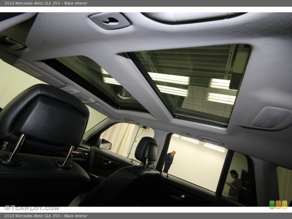 Black Interior Sunroof for the 2010 Mercedes-Benz GLK 350 #80099231