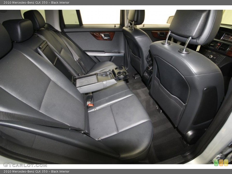 Black Interior Rear Seat for the 2010 Mercedes-Benz GLK 350 #80099294
