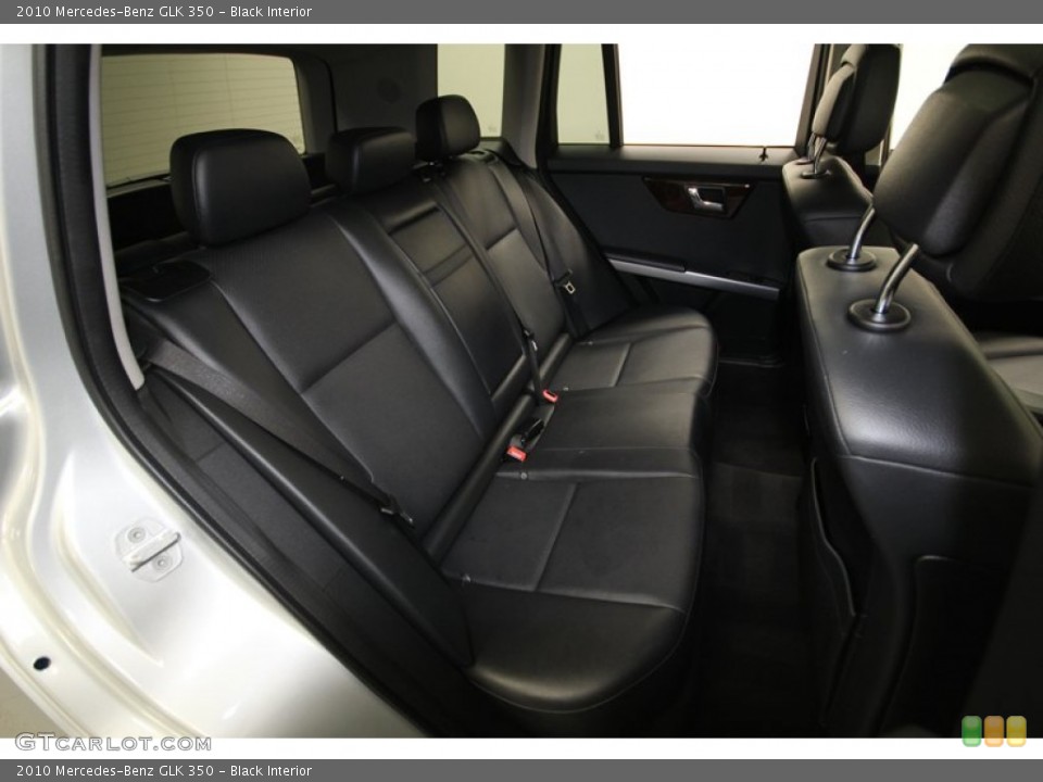 Black Interior Rear Seat for the 2010 Mercedes-Benz GLK 350 #80099330