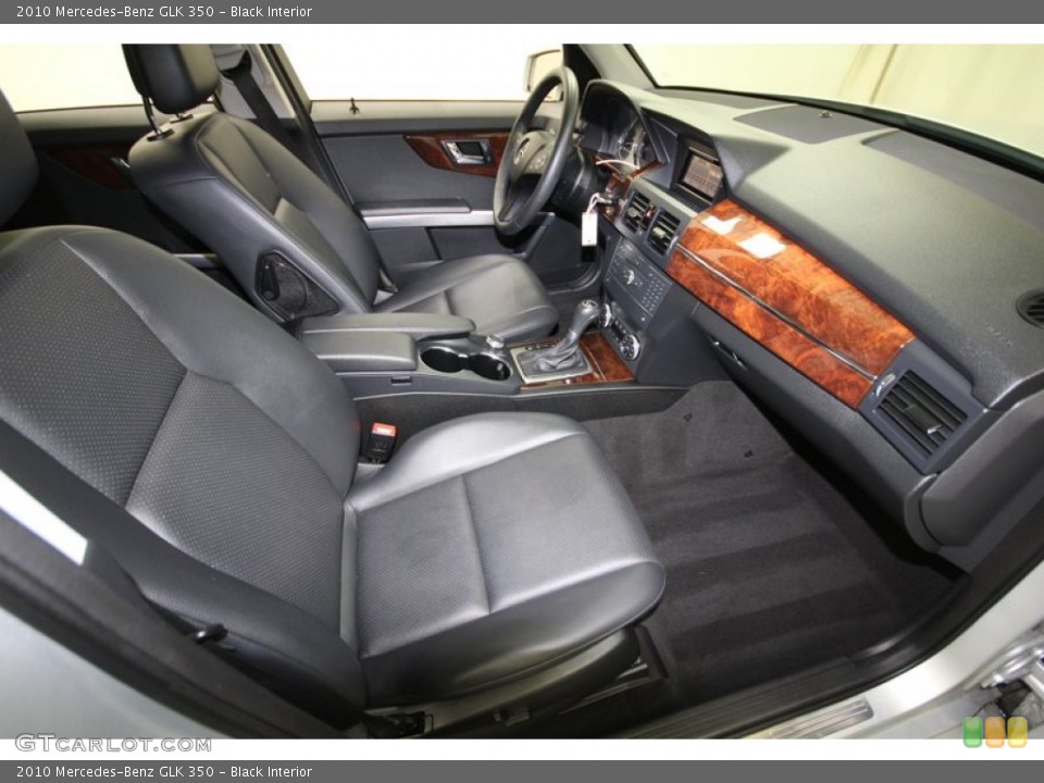 Black Interior Front Seat for the 2010 Mercedes-Benz GLK 350 #80099350