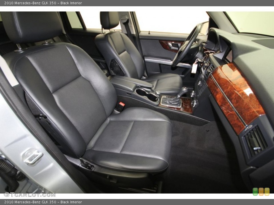 Black Interior Front Seat for the 2010 Mercedes-Benz GLK 350 #80099394