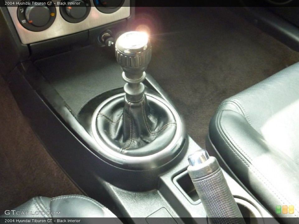 Black Interior Transmission for the 2004 Hyundai Tiburon GT #80103706