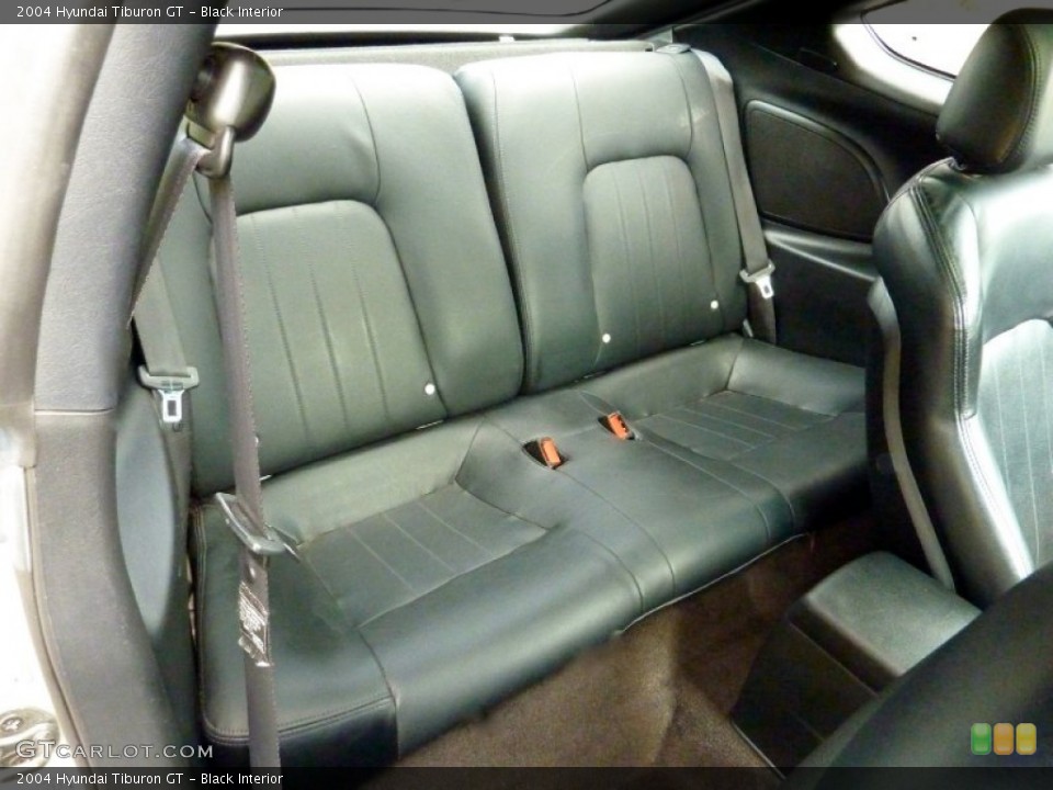 Black Interior Rear Seat for the 2004 Hyundai Tiburon GT #80103810