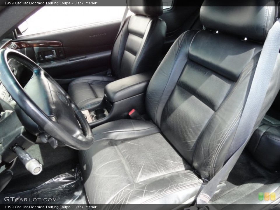 Black Interior Front Seat for the 1999 Cadillac Eldorado Touring Coupe #80103818