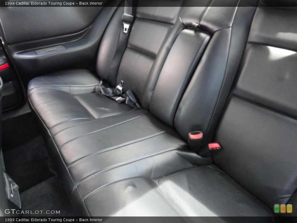 Black Interior Rear Seat for the 1999 Cadillac Eldorado Touring Coupe #80103832