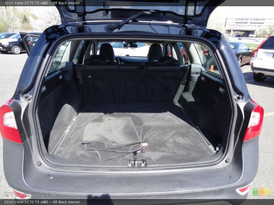 Off Black Interior Trunk for the 2010 Volvo XC70 T6 AWD #80104327