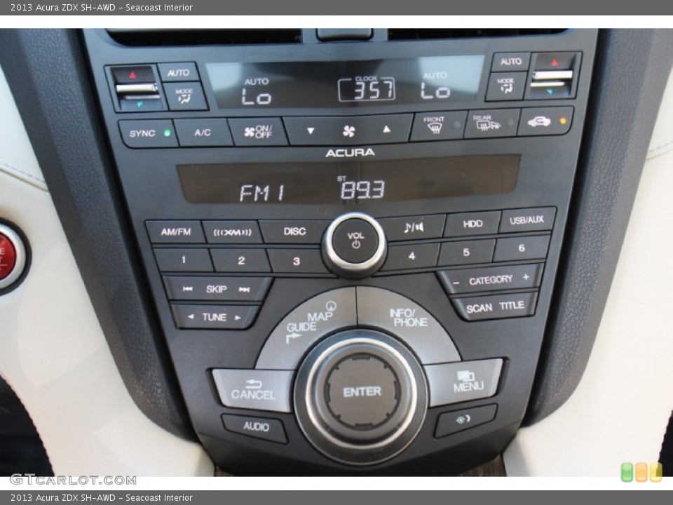 Seacoast Interior Controls for the 2013 Acura ZDX SH-AWD #80105380