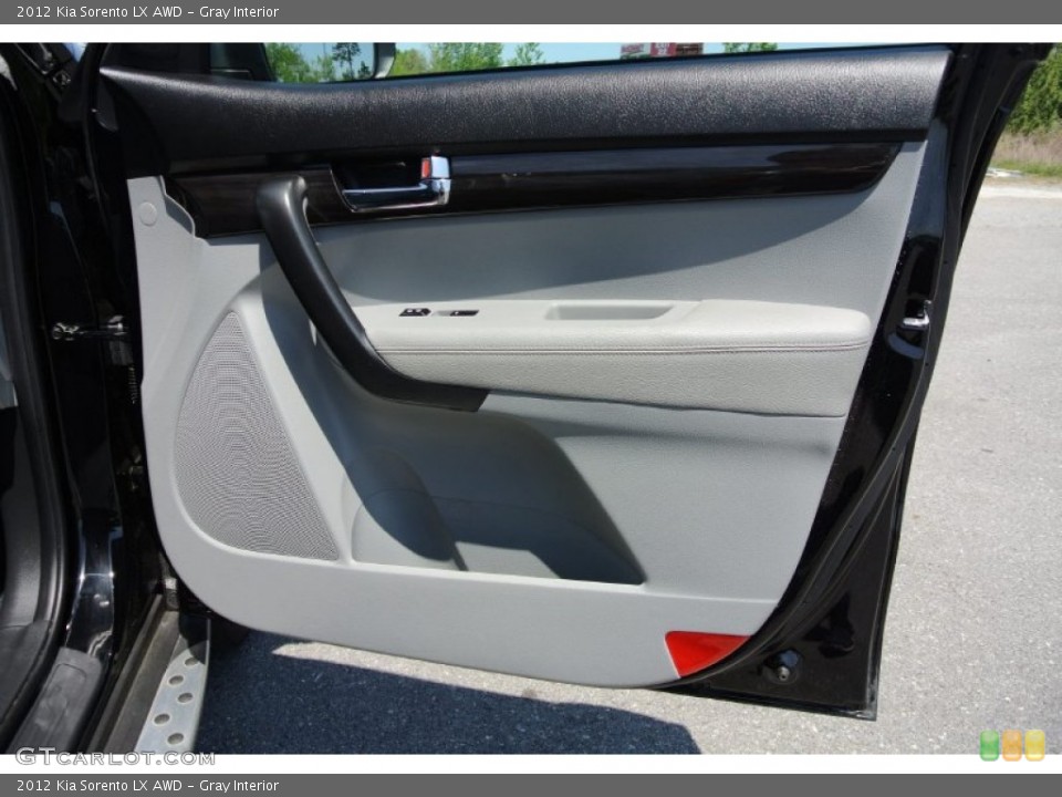 Gray Interior Door Panel for the 2012 Kia Sorento LX AWD #80105401