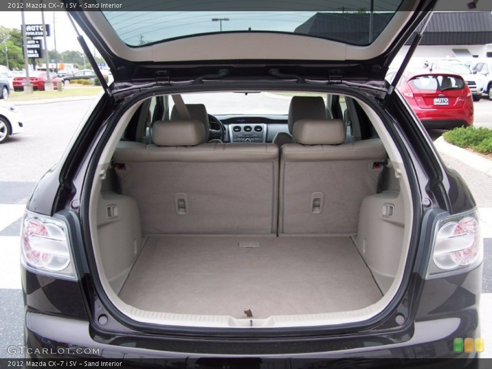 Sand Interior Trunk for the 2012 Mazda CX-7 i SV #80110334
