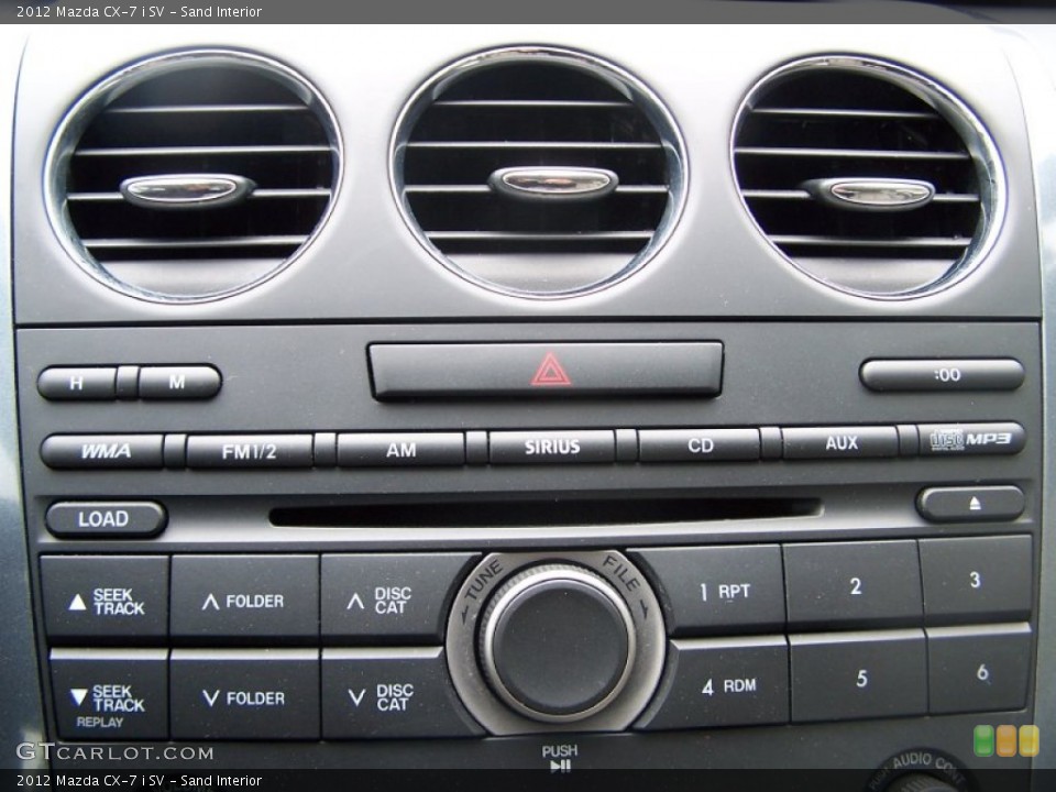 Sand Interior Controls for the 2012 Mazda CX-7 i SV #80110499