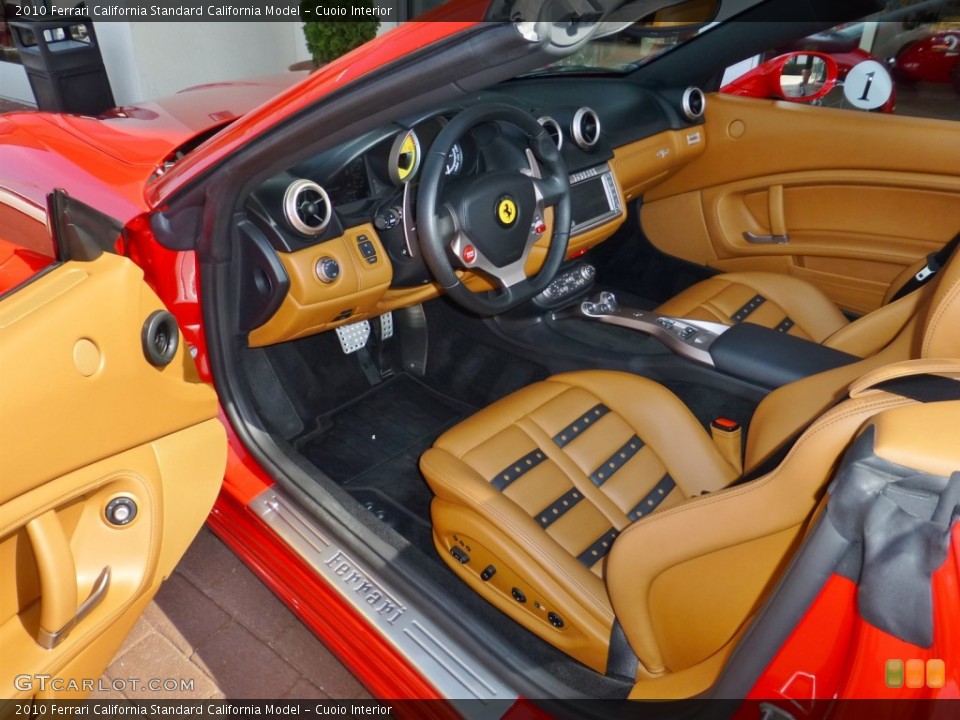 Cuoio 2010 Ferrari California Interiors