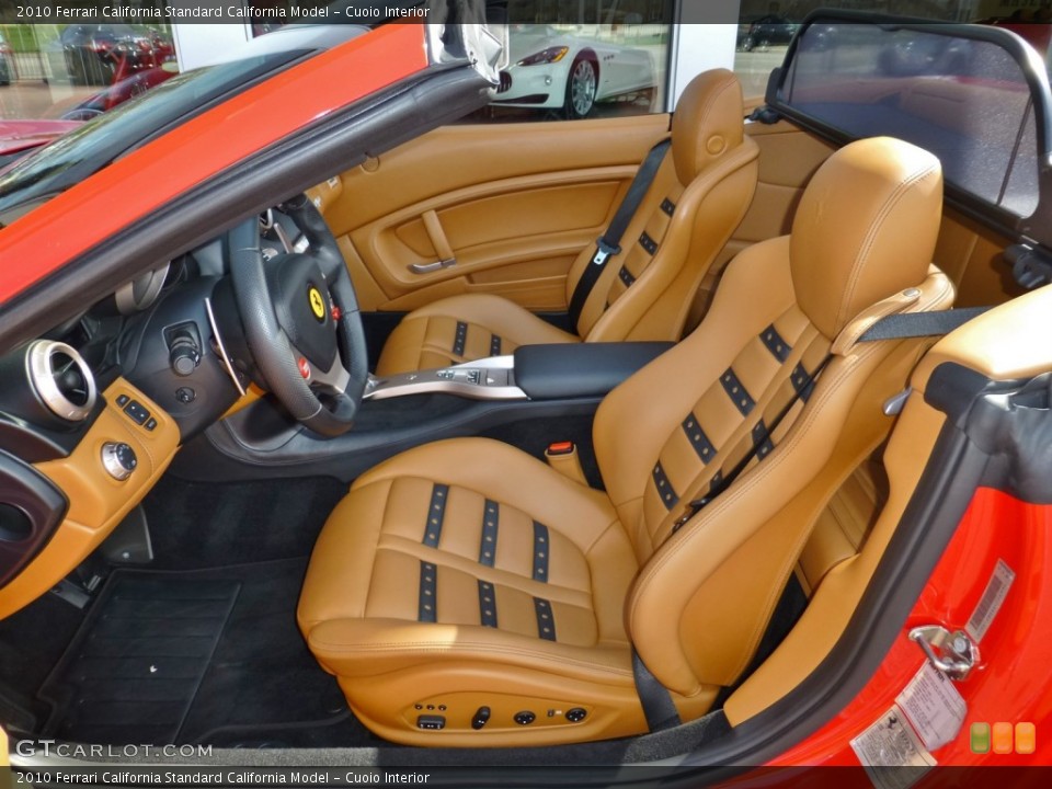 Cuoio Interior Front Seat for the 2010 Ferrari California  #80112713