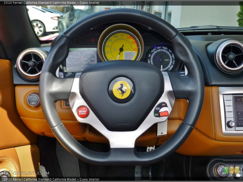 Cuoio Interior Steering Wheel for the 2010 Ferrari California  #80112827