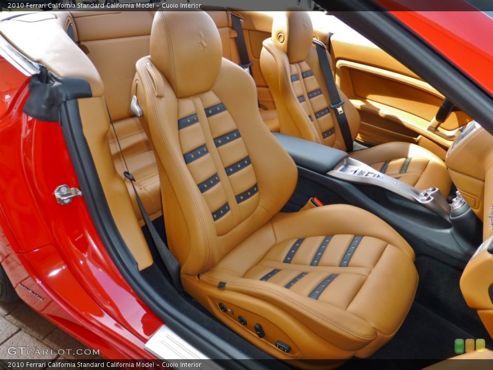 Cuoio Interior Front Seat for the 2010 Ferrari California  #80112963