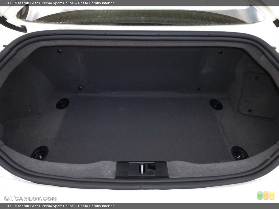 Rosso Corallo Interior Trunk for the 2013 Maserati GranTurismo Sport Coupe #80113097