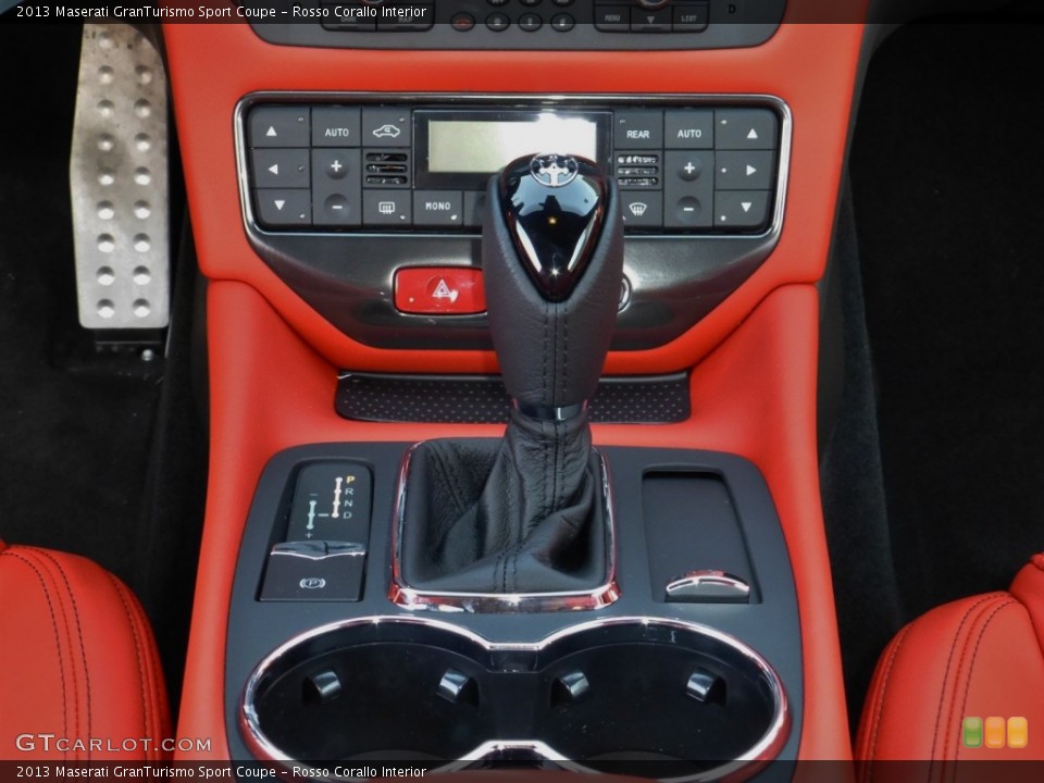 Rosso Corallo Interior Transmission for the 2013 Maserati GranTurismo Sport Coupe #80113406