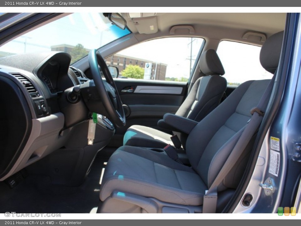 Gray Interior Photo for the 2011 Honda CR-V LX 4WD #80114245