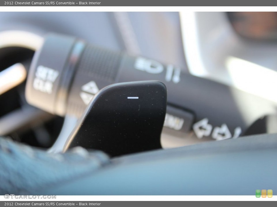 Black Interior Transmission for the 2012 Chevrolet Camaro SS/RS Convertible #80116076