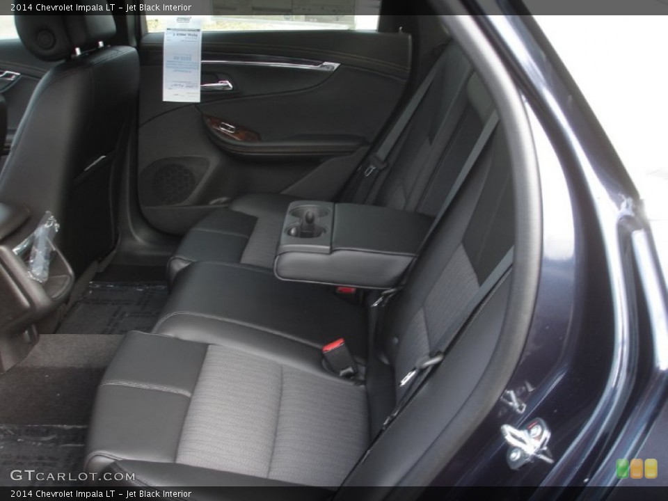 Jet Black Interior Rear Seat for the 2014 Chevrolet Impala LT #80120115